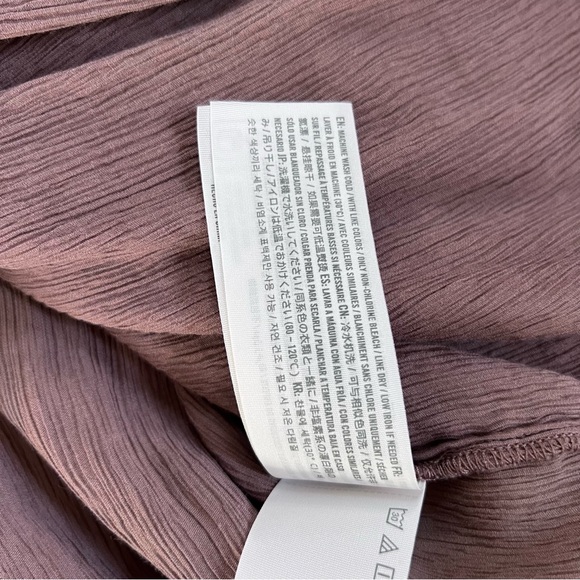 Abercrombie Oversized Crinkle Textured Shirt - Picture 5 of 5